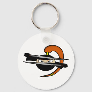 Ginger Ninja Figure 1 Key Ring