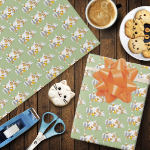 Ginger Orange Cat Funny Toilet Paper