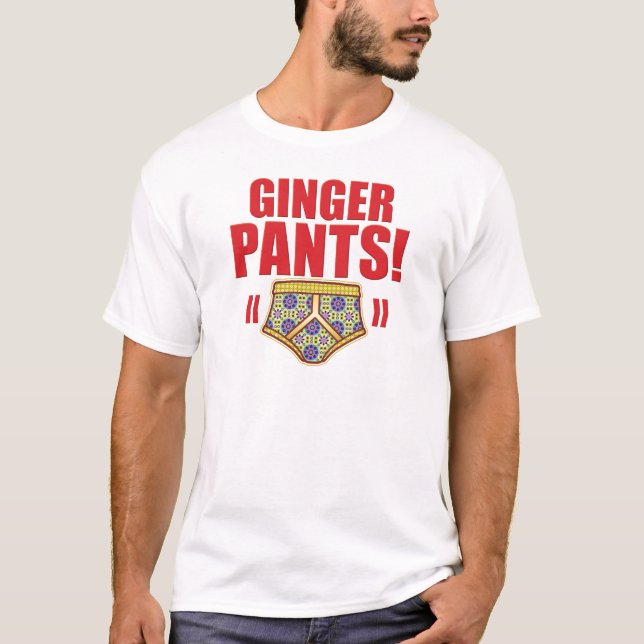 Ginger Pants Flowery T-Shirt (Front)