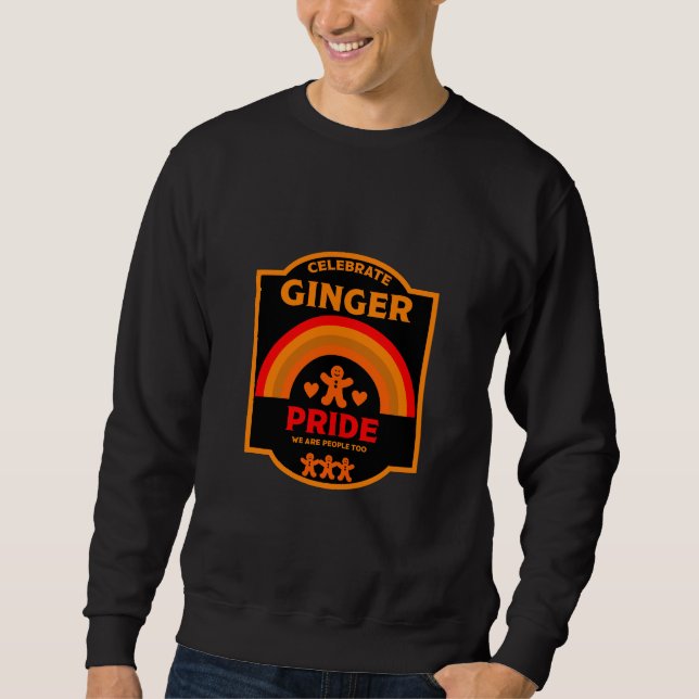 Ginger Pride Day Month Events Sweatshirt (Front)