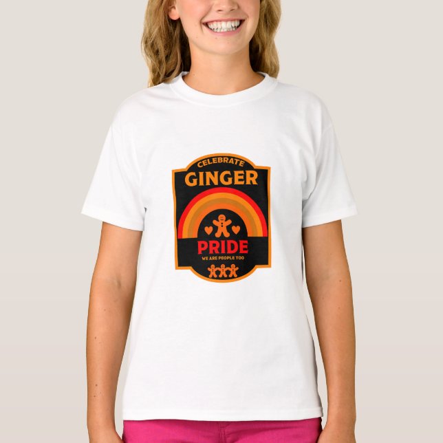 Ginger Pride Day Month Events T-Shirt (Front)