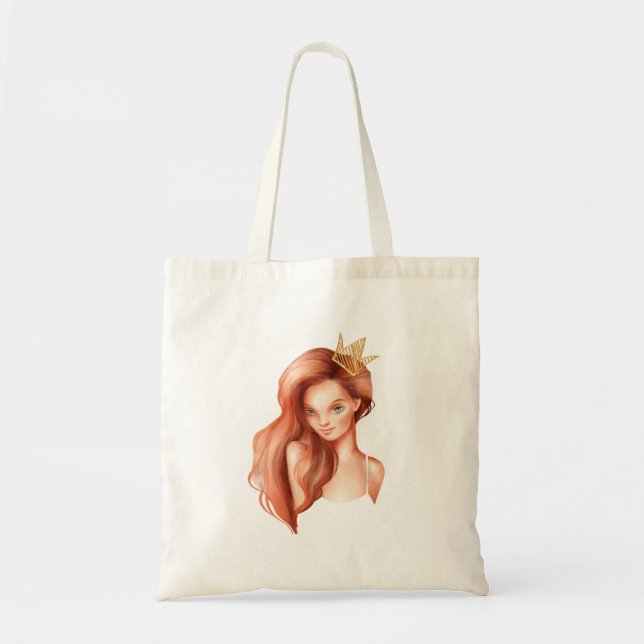 Ginger princess tote bag (Front)