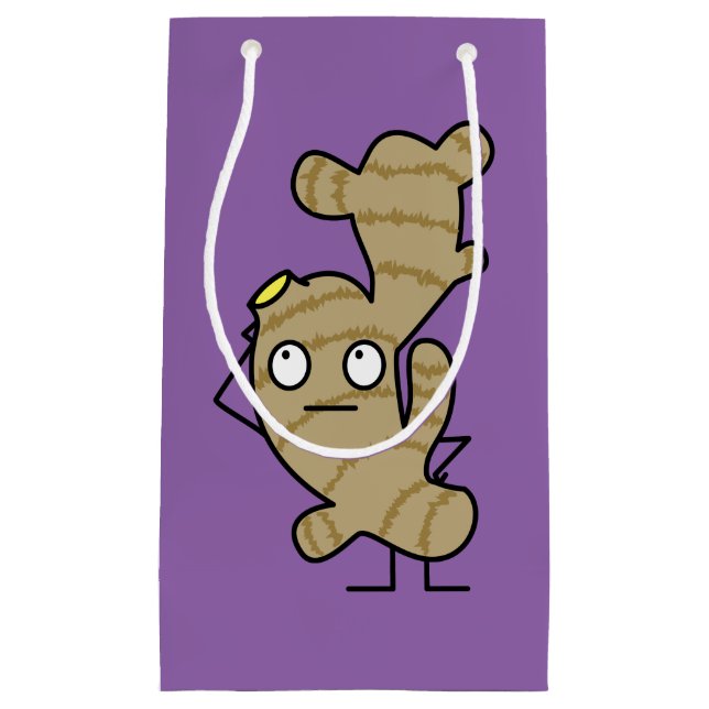 Ginger Root Healthy Asian Spice Small Gift Bag (Front)