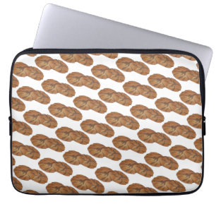 Ginger Snaps Gingersnap Biscuit Ginger Nut Cookies Laptop Sleeve