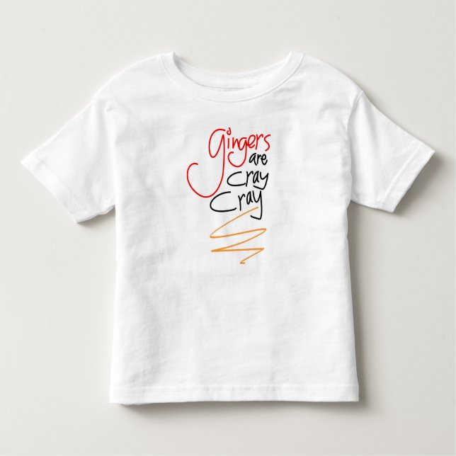Ginger Toddler T-Shirt (Front)