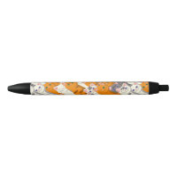 Ginger white black cat diagonal pattern