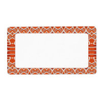 GINGERBREAD 2"x3.75" Labels