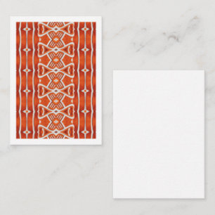 GINGERBREAD 3.5x2.5 Flat Card / Vertical