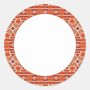 GINGERBREAD 3" Round Matte Stickers