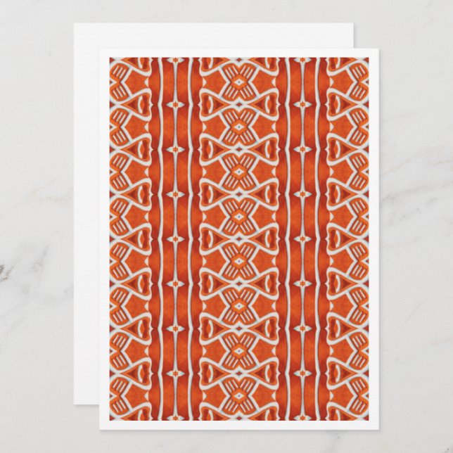 GINGERBREAD 5.5x7.5 Flat Card / Vertical (Front/Back)