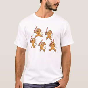 Gingerbread Battle Squad Funny Christmas Shirt