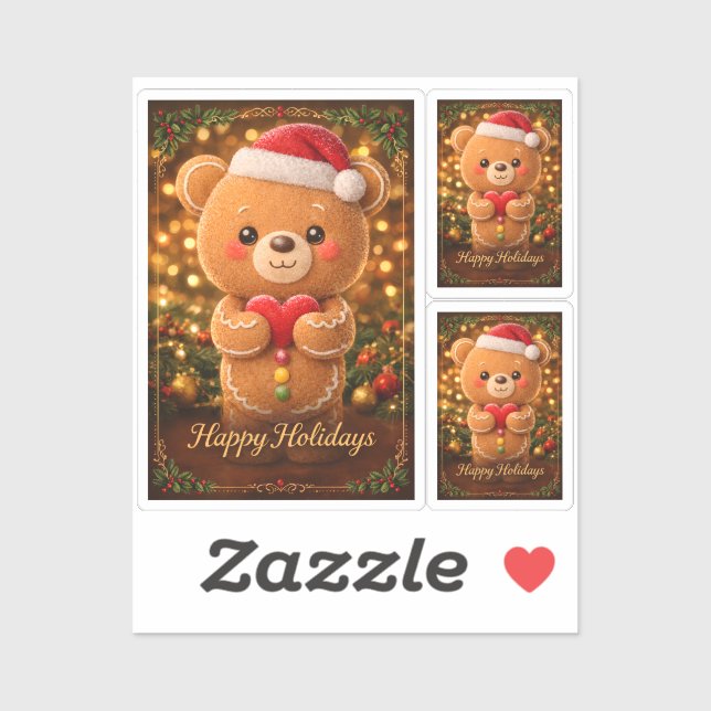 Gingerbread bear (Sheet)