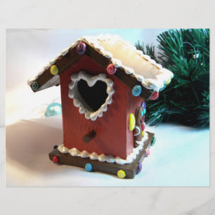 Gingerbread Birdhouse I Flyer