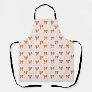 Gingerbread Bows Apron