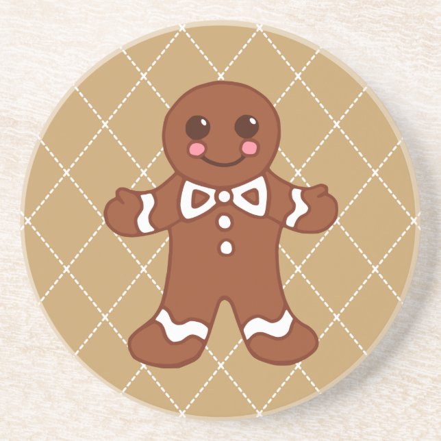 Gingerbread Boy Coaster (Front)