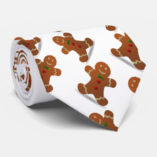 Gingerbread Boy Men's Tie