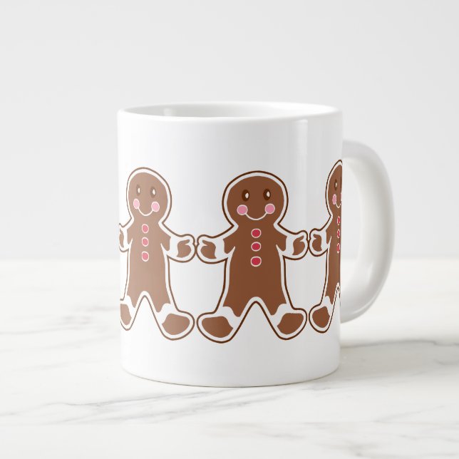 Gingerbread Boy Mug (Front Right)