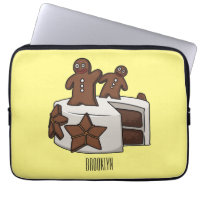 Gingerbread cake cartoon illustration