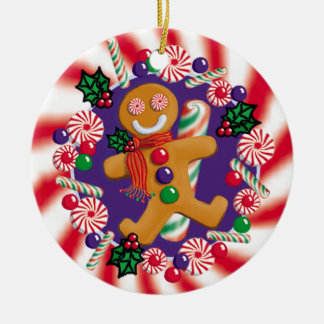 GINGERBREAD-CANDY ORNAMENT