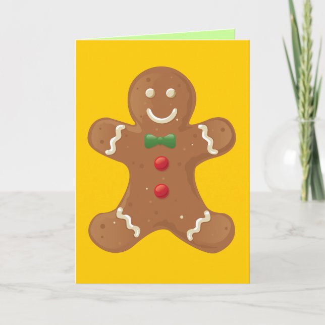 Gingerbread Card (Front)