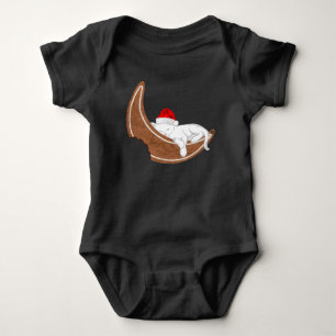 Gingerbread Cat Baby Bodysuit