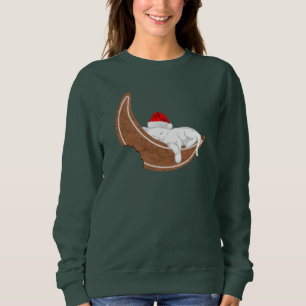 Gingerbread Cat Sweatshirt