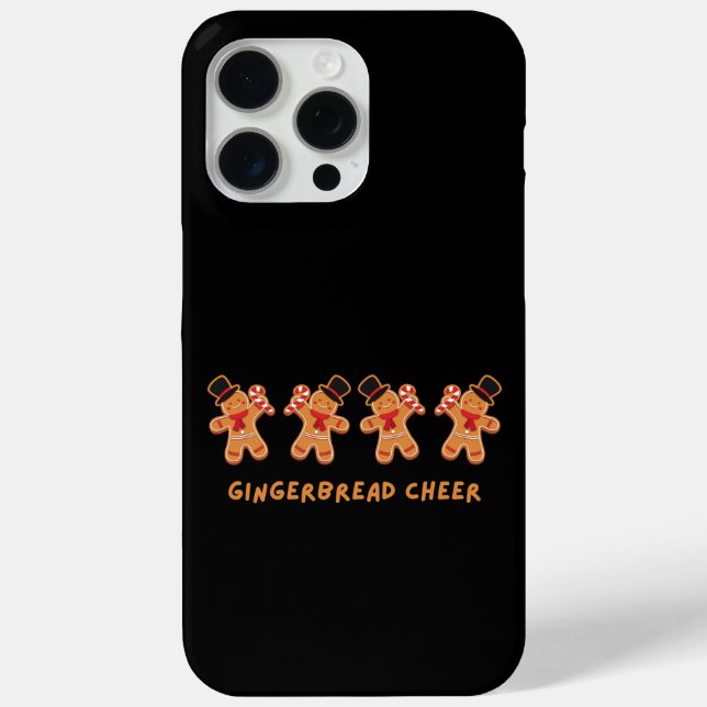 Gingerbread Cheer Case-Mate iPhone Case (Back)