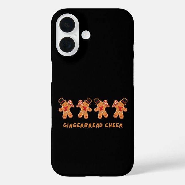 Gingerbread Cheer Case-Mate iPhone Case (Back)