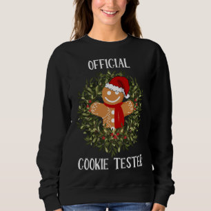 Gingerbread Christmas Baking Crew Official Cookie Sweatshirt
