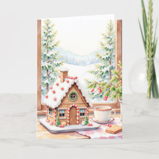 Gingerbread Christmas Card