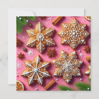 Gingerbread Christmas card! Holiday Card