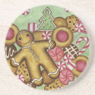 Gingerbread Christmas Coaster