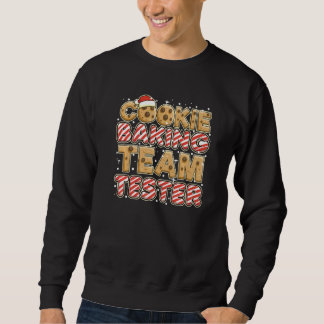 Gingerbread Christmas Cookie Baking Holiday Costum Sweatshirt