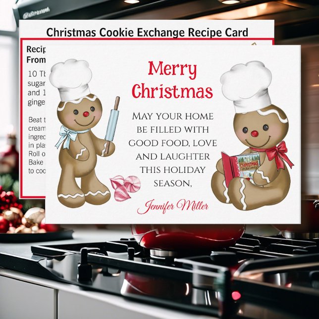 Gingerbread Christmas Cookie Exchange Recipe (Creator Uploaded)