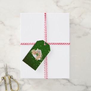 Gingerbread Christmas cookies Gift Tags