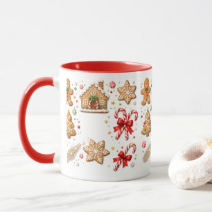 Gingerbread Christmas Mug