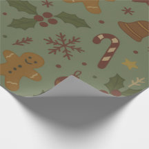 Gingerbread Christmas Paper