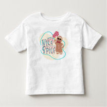 Gingerbread Christmas T-shirt for Girls