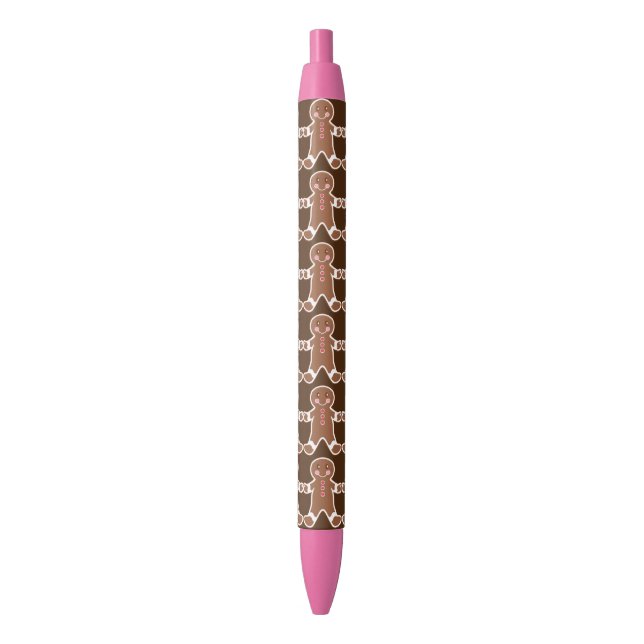 Gingerbread Christmas Writing Pens Gift (Front Vertical)