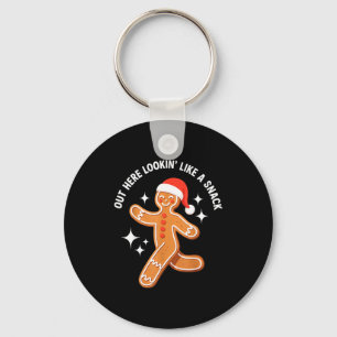 Gingerbread Christmas Xmas Couple Hot Girlfriend - Key Ring