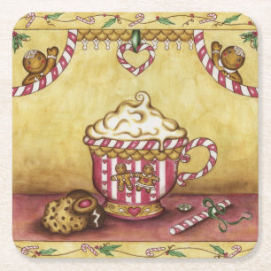 Gingerbread Coffee Coasters