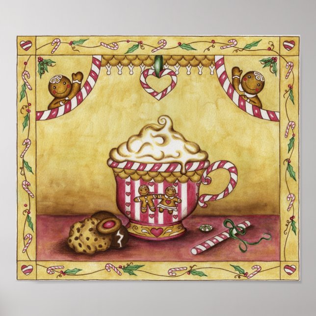 Gingerbread Coffee Poster (Front)