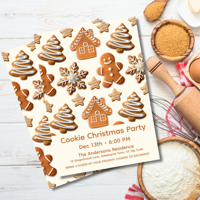 Gingerbread Cookie Invite (Creator Uploaded)