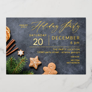Gingerbread Cookie & Orange Holiday Party