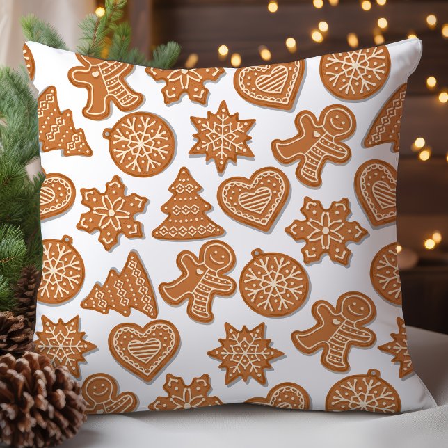 Gingerbread Cookies Christmas Pillow (Creator Uploaded)
