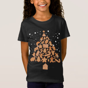 Gingerbread Cookies Christmas Tree Gingerbread Dec T-Shirt