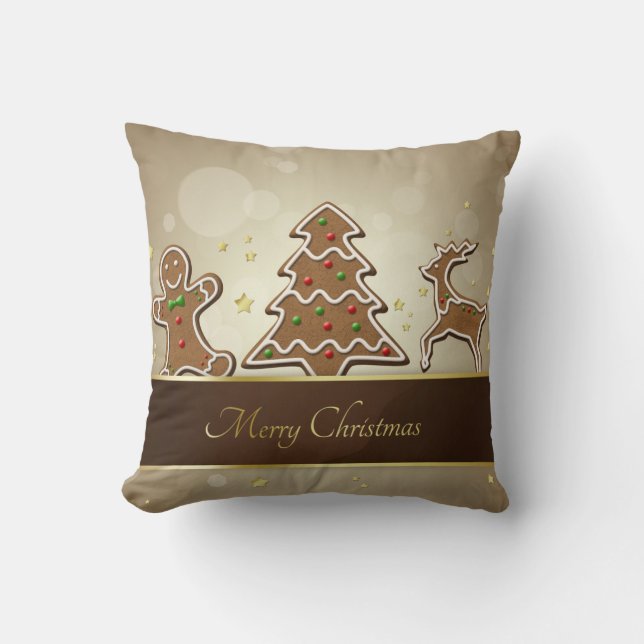Gingerbread Cookies Cushion (Front)