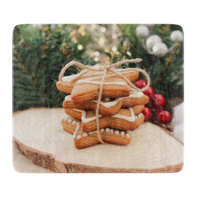 Gingerbread Cookies Cutting Board (Front)
