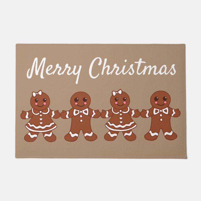 Gingerbread Cookies Doormat (Front)