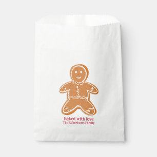 Gingerbread Cookies Favour Bags